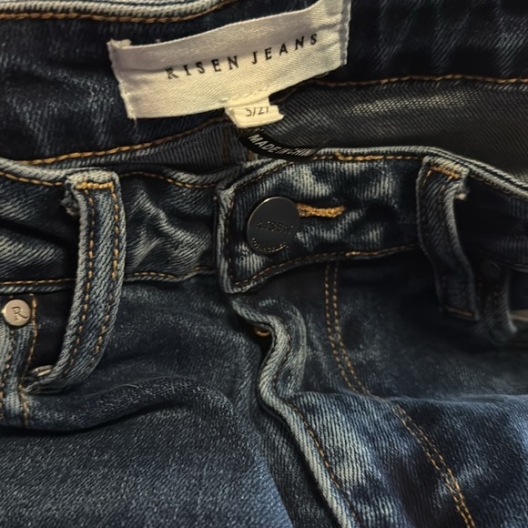 Risen Jeans Distressed Straight Jeans - Picture 3 of 3